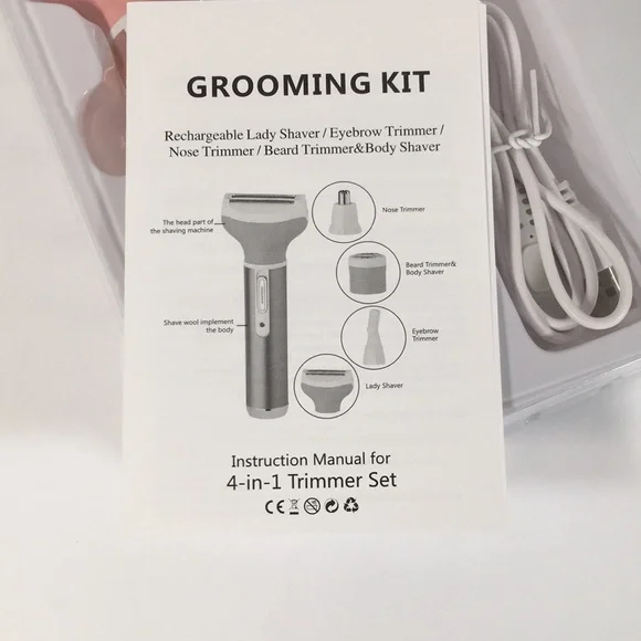 CSnid | Rechargeable Ladies Shaver | Brows, Nose, Beard & Body | New in Box - Picture 6 of 6